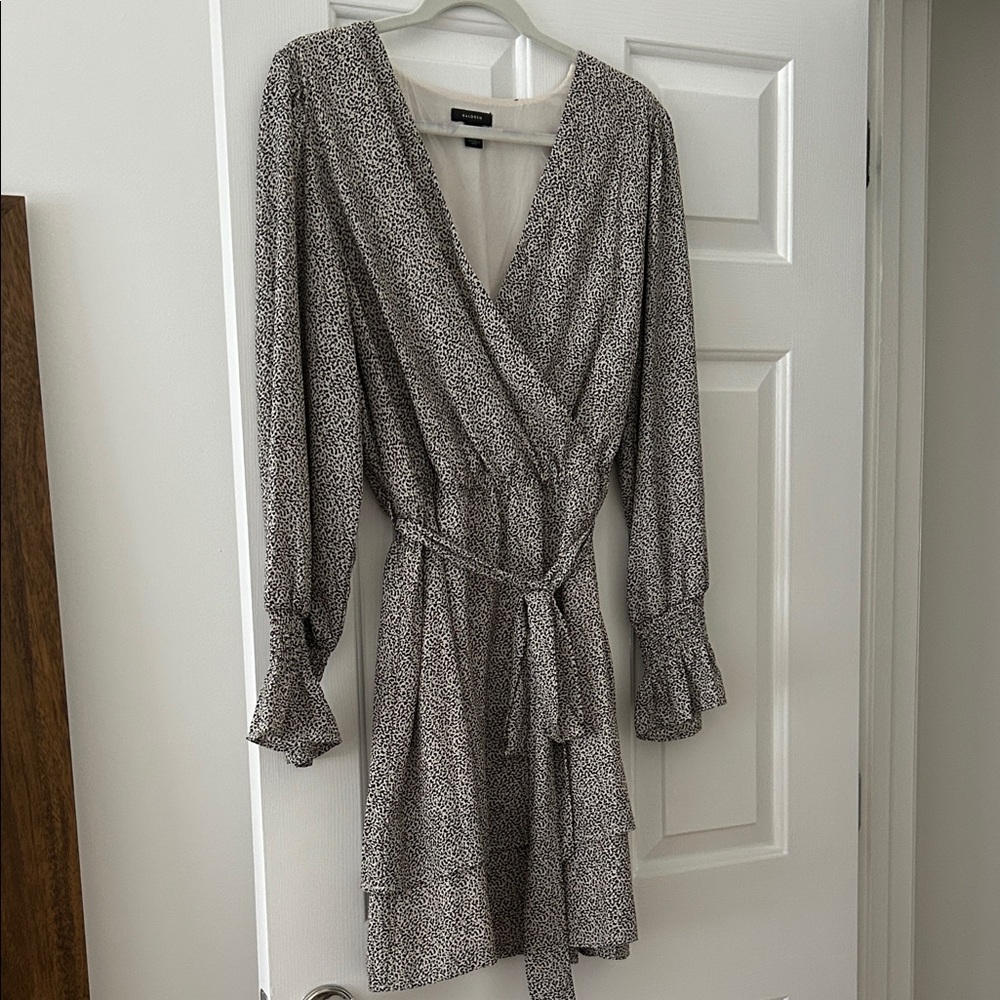 Halogen Black and White Patterned dress